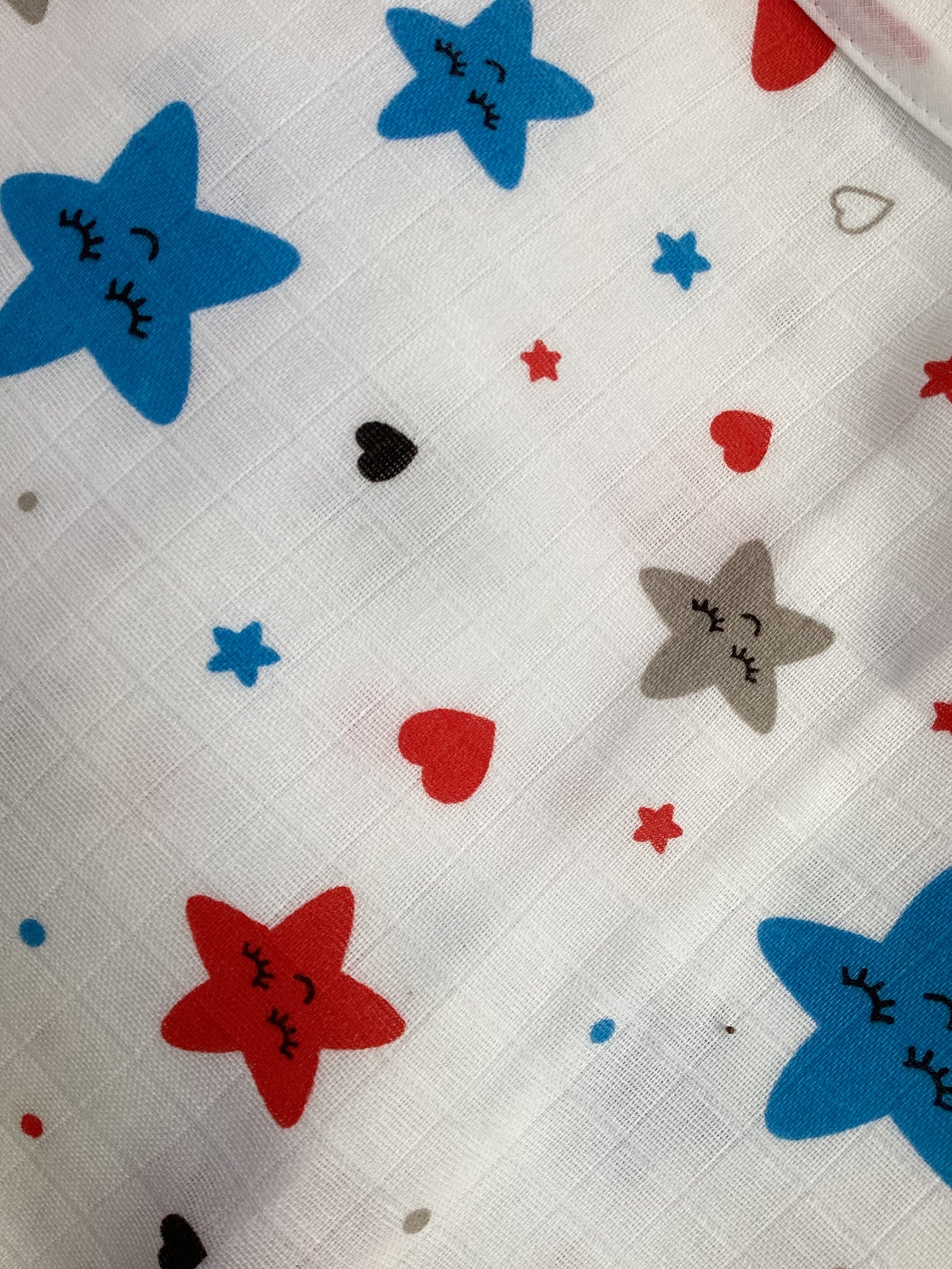Muslin Hooded Towel (Double Layer) star
