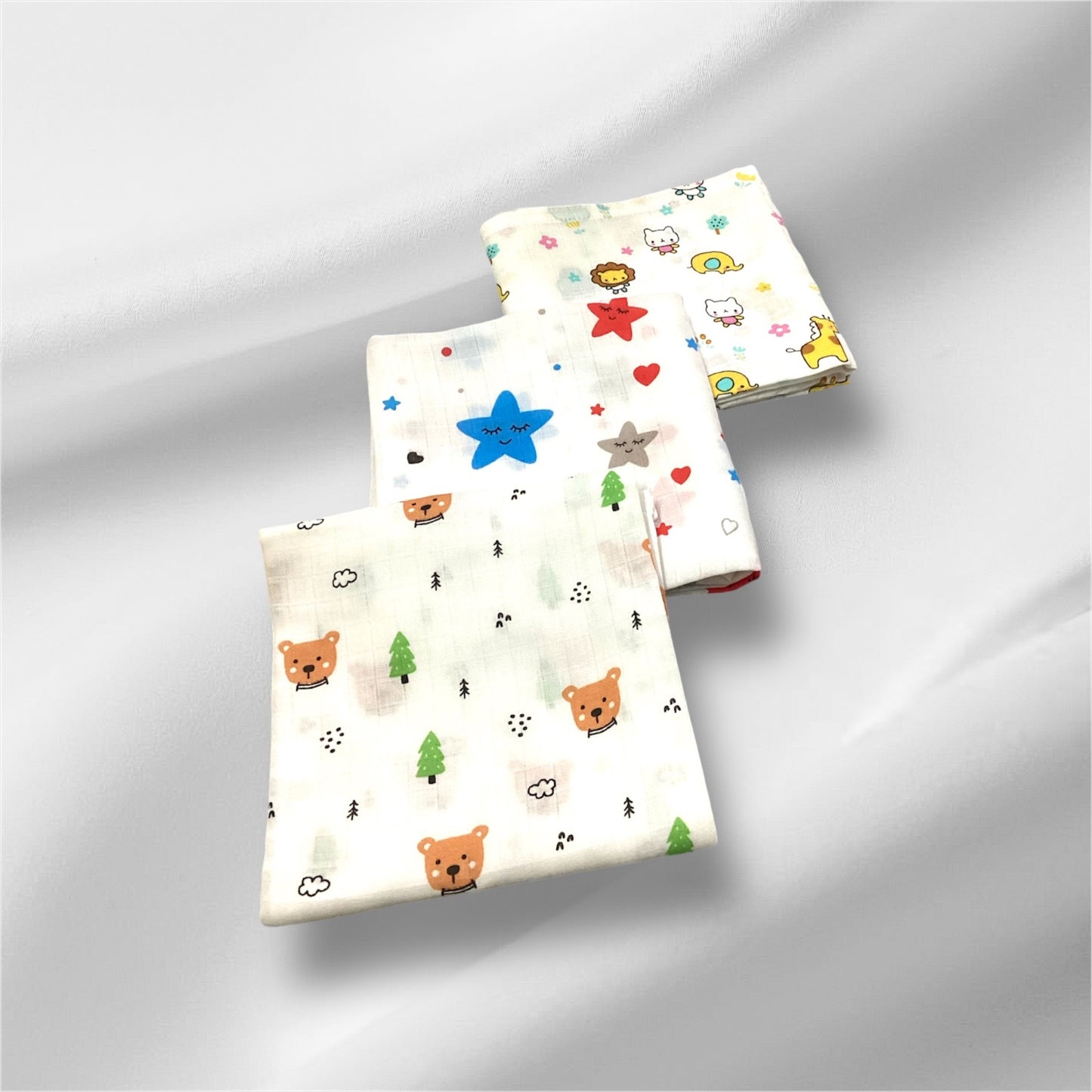 15 Piece Baby organic Muslin Combo pack|
