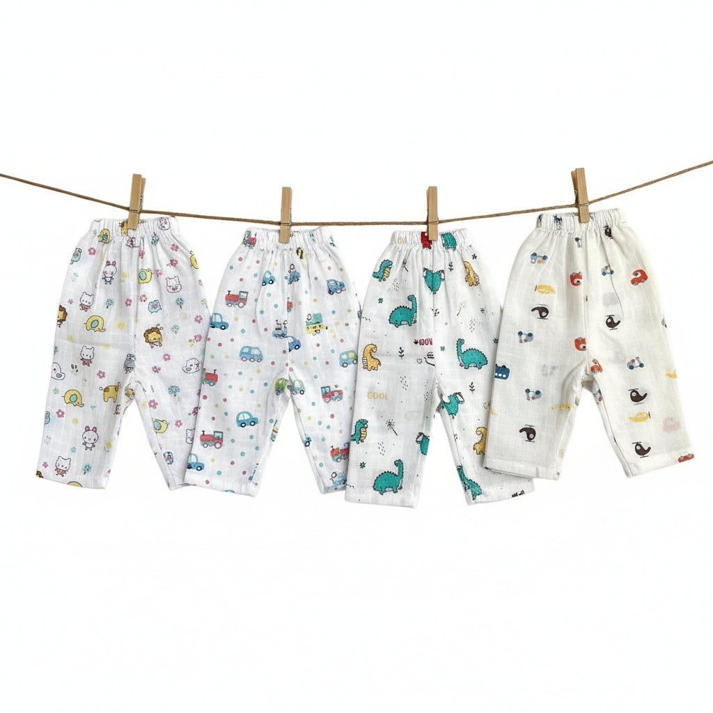 Muslin Pants (Set Of 4)