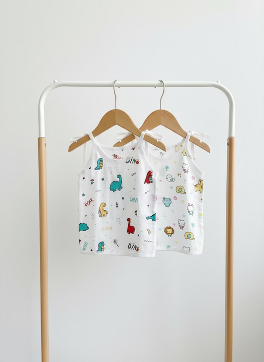 Muslin Knot Jhabla (Set Of 2)Animal