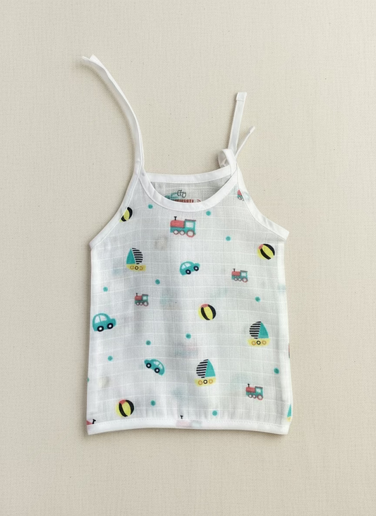 Muslin Knot Jhabla/Beep Print