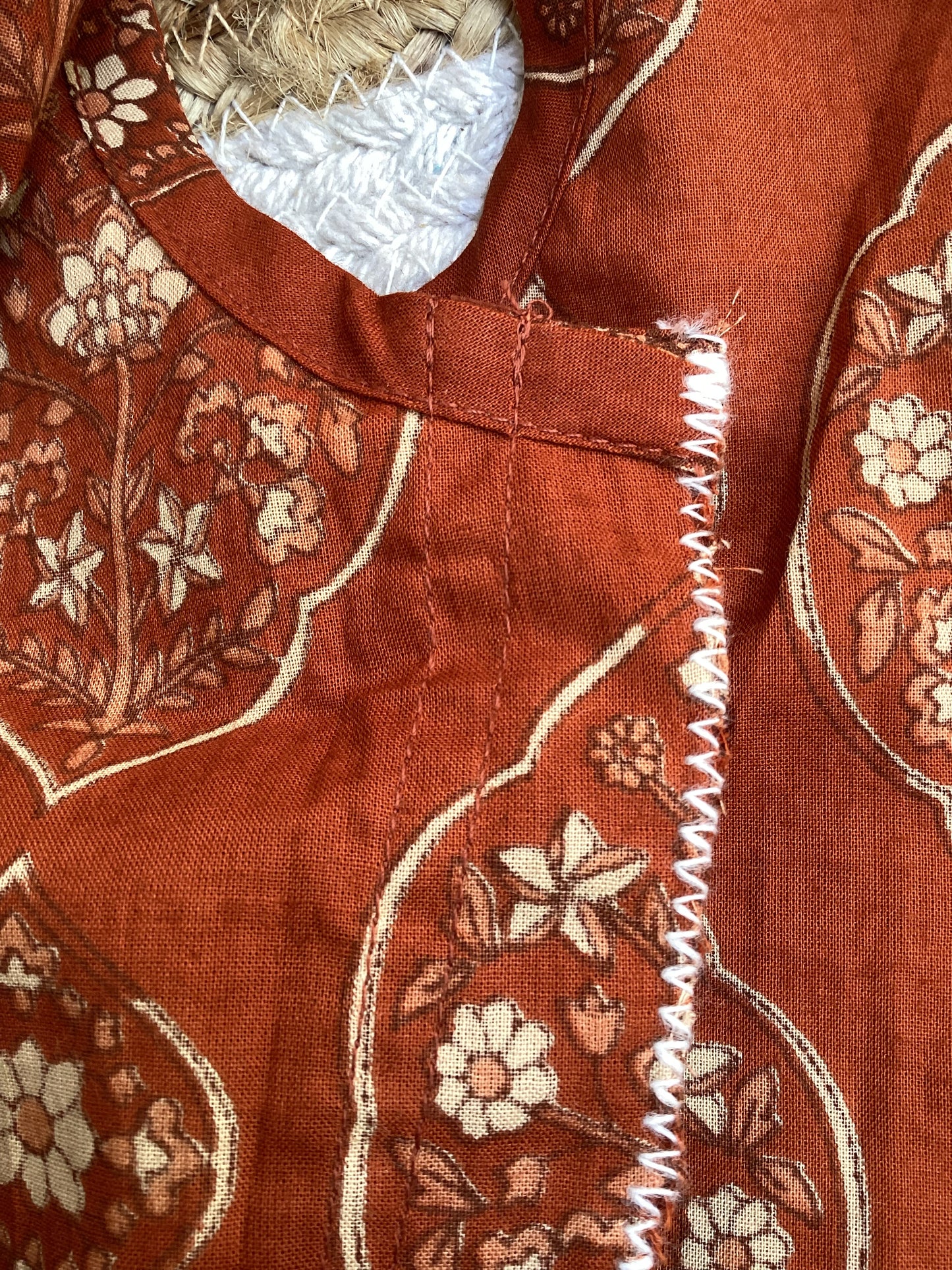 Leaf / Earthy Cotton Plazo Cord Set