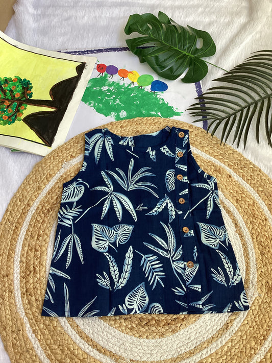 Blue Side Button Jhabla