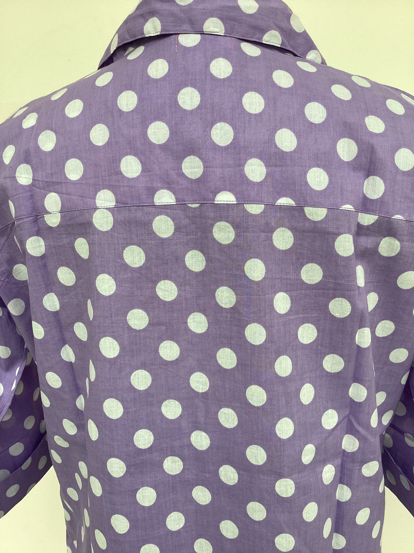 Classic Polka Dot Cotton Shirt