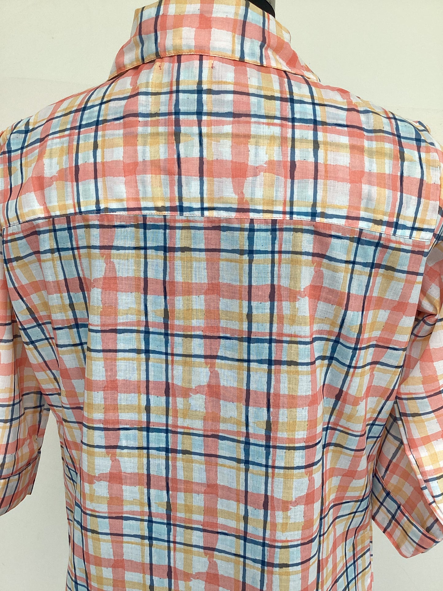 Sunset Checks Cotton Shirt