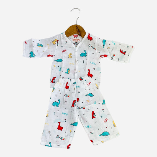 MUSLIN FULL SLEEVE SLEEP SUITS/PYJAMAS – My Store
