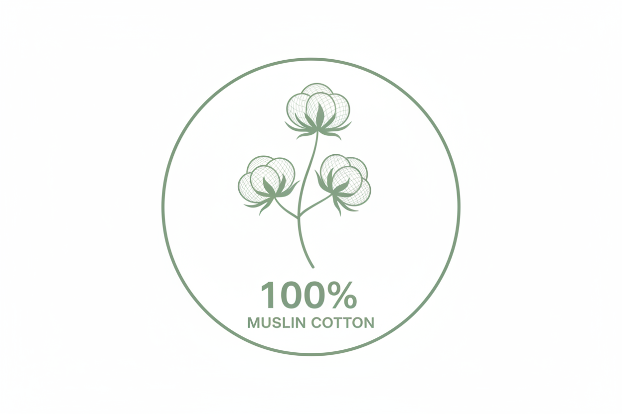 Icon - 100% Muslin Cotton