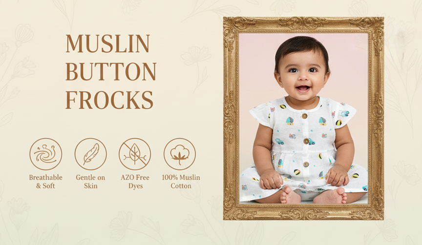 Muslin Button Frocks Banner - Clean Version