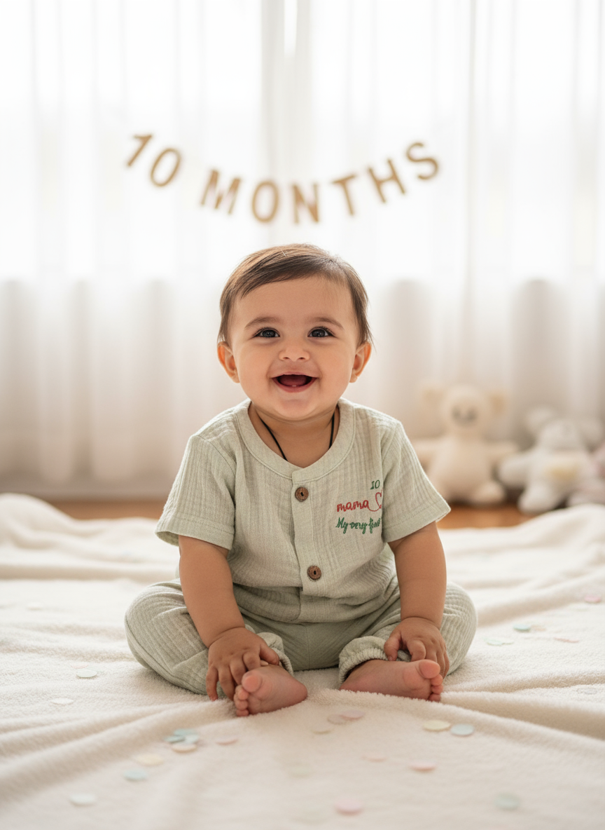 take outfit from my website 10th month birthday outfit