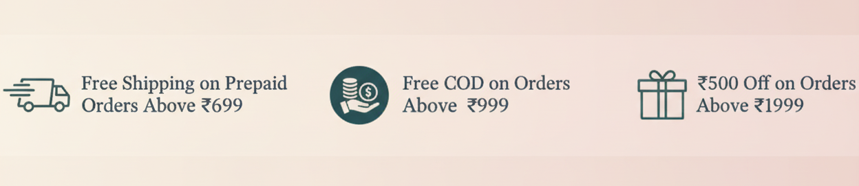 Updated shipping benefits banner with discount offer